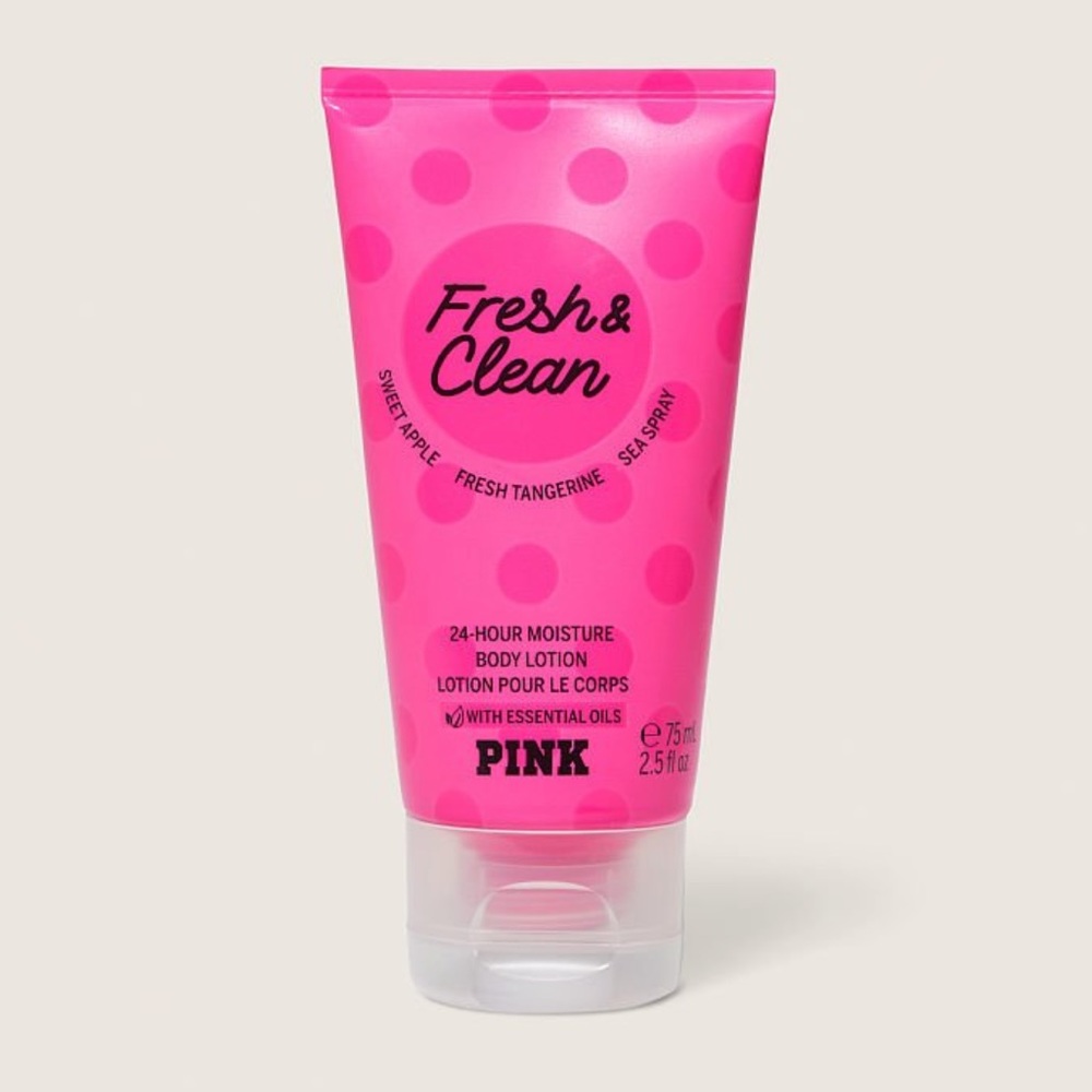 PINK Fresh & Clean lotion